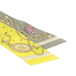 【Hàng chưa sử dụng】Hermès C'EST LA FETE Twilly 062743S khăn quàng 624687