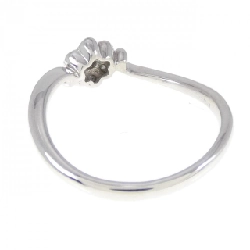 Nhẫn kim cương hoa K10WG 0.11CT - Hàng hiệu Authentic 856275