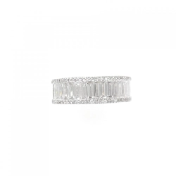 K18WG Nhẫn Kim Cương - Hàng hiệu Chính hãng 853332