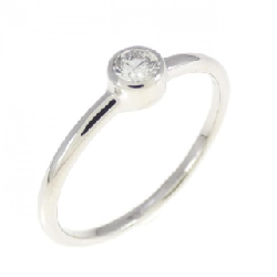 Nhẫn kim cương PT 0.10CT - Hàng hiệu Authentic