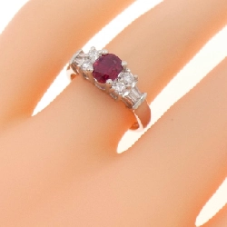 Nhẫn Ruby PT900 0.54CT 666123