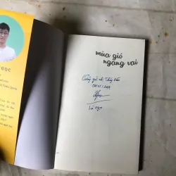 Mùa Gió Ngang Vai - Lê Ngọc (sách có chữ ký của tác giả) 785238