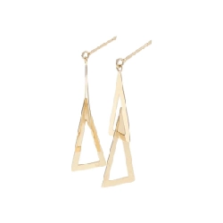 K18YG Bông tai - Hàng hiệu Chính hãng 875219