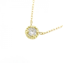 Dây chuyền kim cương K18YG 0.10CT - Hàng hiệu Chính hãng 861754