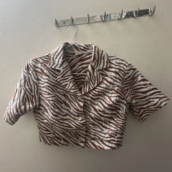 Set áo và quần vải dạ nỉ size S  460895