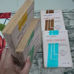 Học viện hành chính QG- Giáo trình Quản lý Nhà Nước cho Ngạch chuyên viên. X bản 1994 781409