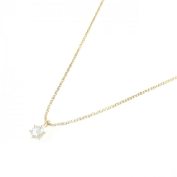 K18YG Solitaire Dây chuyền kim cương 0.15CT - Hàng hiệu Chính hãng 856700