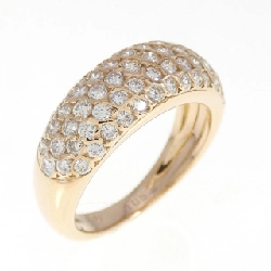 Nhẫn kim cương 750PG Pavé 1.05CT - Hàng hiệu Chính hãng