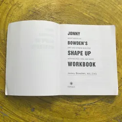 JONNY BOWDEN’S SHAPE UP WORKBOOK  697842