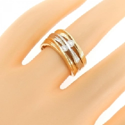 Nhẫn kim cương K18YG/PT900 0.20CT - Hàng hiệu Chính hãng 853672