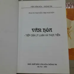 VĂN HÓA TIẾP VẬN LÝ LUẬN VÀ THỰC TIỄN - NGUYỄN TRI NGUYÊN 705355