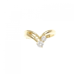 Nhẫn kim cương K18YG 0.26CT 672695