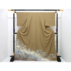 Áo màu sắc lưu giữ 友禅金彩加工 ボカシ染 - Hàng hiệu Authentic