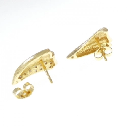 Bông tai kim cương 750YG - Hàng hiệu Authentic 870314