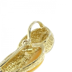 K18YG Cú màu đá quý dây chuyền - Hàng hiệu Authentic 864955