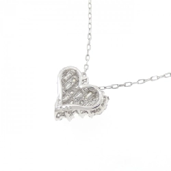 Dây chuyền kim cương hình trái tim PT900/PT850 0.60CT - Hàng hiệu Chính hãng 858892