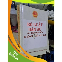(TẶNG BOOKMARK) Bộ luật dân sự của nước Cộng hòa xã hội chủ nghĩa Việt Nam GIÁO TRÌNH, CHUYÊN MÔN RBK1008