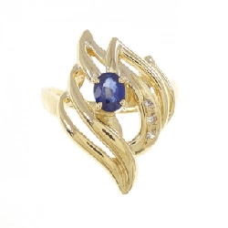 Nhẫn Sapphire K18YG 0.33CT 669228