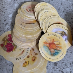 Bộ bài trà Tea Leaf Fortune Cards 469561