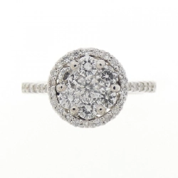 Nhẫn kim cương 18KWG - Hàng hiệu Authentic 852541