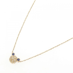 K18YG Pave Sapphire Necklace 0.12CT - Hàng hiệu Chính hãng 857883