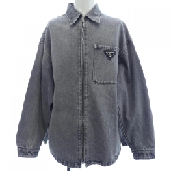 Áo khoác denim PRADA GEC086 S232 13B4 - Hàng hiệu Authentic