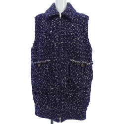 【Mục đủ điều kiện giảm giá】Chanel CHANEL Áo gile dài