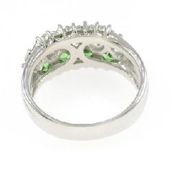 Nhẫn Garnet Xanh PT900 1.14CT - Hàng hiệu Chính hãng 847443