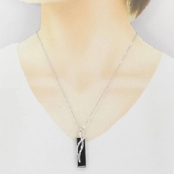 K18WG Onyx Necklace - Hàng hiệu Authentic 861530