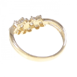 Nhẫn kim cương hoa K18YG 0.60CT 668474