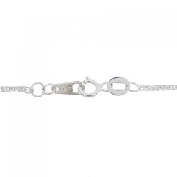 K18WG/750WG Alexandrite Necklace 0.16CT - Hàng hiệu Chính hãng 862230