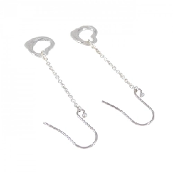 Bông tai Tiffany Open Heart Drop - Hàng hiệu Authentic 845322