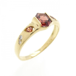 Nhẫn Garnet K18YG