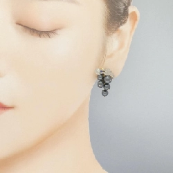 Azz Time Hematite Bông tai - Hàng hiệu Authentic 848216