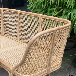 Băng ghế sofa mây dài 598621