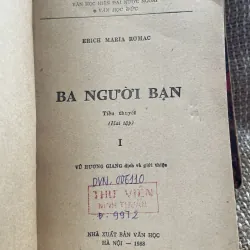 Ba người bạn- Erich Maria Remarque-  2 tập  1025149