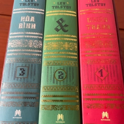 Boxset Chiến tranh & hoà bình Lev Tolstoy 541237