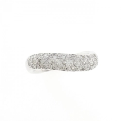 Nhẫn kim cương Pavé K14WG 0.60CT - Hàng hiệu Chính hãng 854595