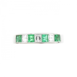 Nhẫn Emerald PT900 0.26CT - Hàng hiệu Chính hãng 852159