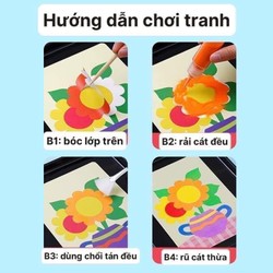 Bộ 16 tranh cát cho bé 👌 145593