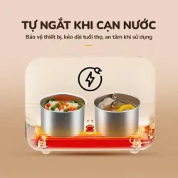 UNIE UEB01 ✨ hộp cơm điện văn phòng – gọn nhẹ, tiện mang theo 733499