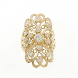 Nhẫn kim cương hình trái tim K18YG 1.03CT 667600