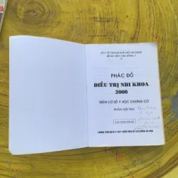 PHÁC ĐỒ ĐIỀU TRỊ NHI KHOA 2000 TRÊN CƠ SỞ Y HỌC CHỨNG CỨ PHẦN NỘI NHI 788416