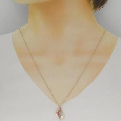 K18YG Dây chuyền ruby 0.29CT - Hàng hiệu Authentic 849858