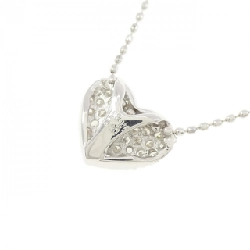 K18WG Dây chuyền kim cương hình trái tim 0.30CT - Hàng hiệu Chính hãng 863115