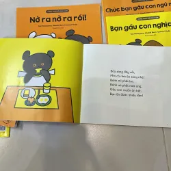 Bộ sách 10 cuốn : cùng chơi với gấu con 0-3 tuổi rất hữu dụng - EHON NHẬT BẢN  1027480