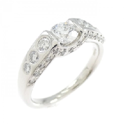 Nhẫn kim cương PT900 0.433CT - Hàng hiệu Authentic