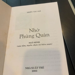 Nhớ Phùng Quán - Nhiều tác giả 279192