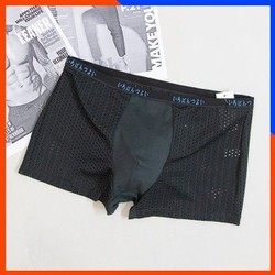 Quần sịp nam đùi lưới cotton thông hơi, đai lưng nhỏ, hàng loại 1, Việt Nam làm xuất Nhật 174992