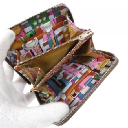 Ví HERMES COLLIER DE CHIENS Silk In Compact 085244CK - Hàng hiệu Chính hãng 771457